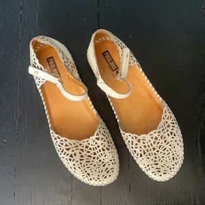 Pikolinos Beige Nara Sandals Size 10